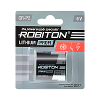 Батарейка Robiton PROFI CR-P2 BL1 Lithium 6V (1/8/200) 