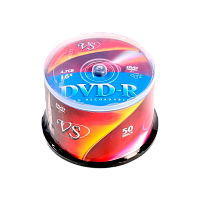 Диск DVD-R VS 4.7GB 16x 50шт. Б/УП (50/600) 