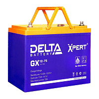 Аккумулятор свинцово-кислотный Delta GX 12-75 12V 75Ah