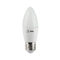 Лампа светодиодная ЭРА B35 E27 7W 2700К 170-265V свеча прозрачная (1/6/60)