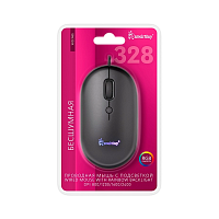 Мышь проводная Smartbuy 328 бесшумная черный (1/40)