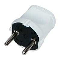 Вилка электрическая Makel белый 10001 (1/100)