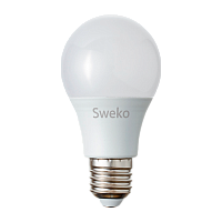 Лампа светодиодная Sweko A60 E27 20W 6500К 230V груша (1/5/100)