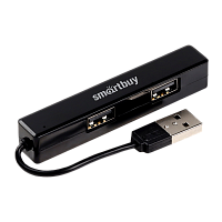 USB-Хаб Smartbuy 408 4USB черный 