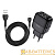 Сетевое З/У HOCO C77A 2USB 2.4A с кабелем Lightning черный (1/12/120)