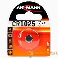 Батарейка ANSMANN  CR1025 BL1
