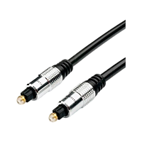 Кабель Atcom Toslink (m)-Toslink (m) 5.0м силикон черный (1/50)