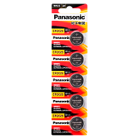 Батарейка Panasonic Power Cells CR2025 BL5 Lithium 3V CN (Китай) (5/100/500)