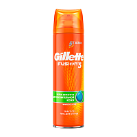 Гель для бритья Gillette FUSION 5 Ultra Sensitive для чувствительной кожи 200мл (1/6)