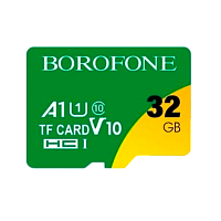 Карта памяти microSD Borofone 32GB Class10 A1 UHS-I (U3) 90 МБ/сек V10 (1/100)