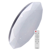 Светильник настенно-потолочный Космос DIAMOND Premium 55W 230V LED накладной пульт ДУ белый (1/5)