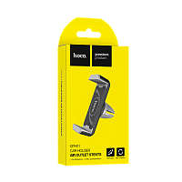 Держатель автомобильный HOCO CPH01 в воздуховод белый (1/268)