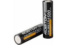 Аккумулятор ROBITON LI186NP1500 20А (INR18650-1500) без защиты PK1 (1/20/40)