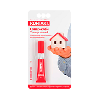 Супер-клей Контакт 3г универсальный BL1 шоу-бокс (1/10/120)