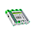 Батарейка GREEN POWERlab LR6 AA Shrink 4 Alkaline 1.5V (4/40/1000)