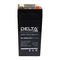 Аккумулятор свинцово-кислотный Delta DT 4045 (47) 4V 4.5Ah (1/20/720) 