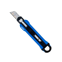 Нож канцелярский X-PERT 18 мм пластиковый корпус, 5 лезвий, СК-183 (1/144)