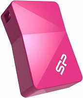 Флеш-накопитель Silicon Power Touch T08 16GB USB2.0 пластик розовый  | Ab-Batteries | Элементы питания и аксессуары для сотовых оптом