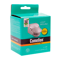 Сенсор включения освещения Camelion LX-39/Wh настенный электронный 180° белый (1/50)