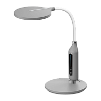 Светильник настольный Camelion KD-862 10W IP20 на основании сенс. серый (1/6)