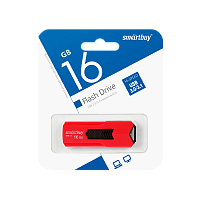 Флеш-накопитель Smartbuy Stream 16GB USB3.0 пластик красный 