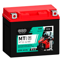 Аккумулятор для мототехники WBR MT12-12 MF 12V 12Ah 