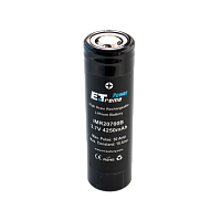 Аккумулятор ET IMR20700B  Deluxe Pack 2 высокая токоотдача, 30/50А, 4250mAh, Li-Ion (2/100)