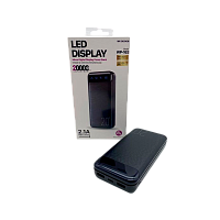 Внешний аккумулятор WK WP-163 20000mAh 2.1A черный (1/60)