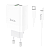 Сетевое З/У HOCO C80A 1USB/Type-C 3.1A 20W QC3.0 с кабелем Type-C-Lightning белый (1/12/120)