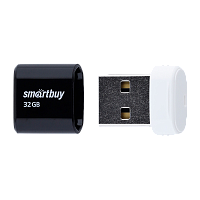 Флеш-накопитель Smartbuy Lara 32GB USB2.0 пластик черный