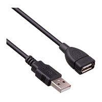 Кабель Exegate EX138944RUS USB2.0 (m)-USB (f) 3.0м ПВХ стаб.напр. черный
