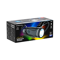 Портативная колонка Borofone BR7 bluetooth 5.0 microSD фонарик черный (1/40)