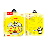 Наушники полноразмерные HOCO W31 с микр. для детей желтый (1/48)