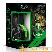 Наушники полноразмерные Smartbuy RUSH MACE с микр. игровые зеленый (1/20) 