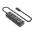 USB-Хаб HOCO HB25 4USB Type-C (m) USB3.0 0.3м черный (1/18/180)