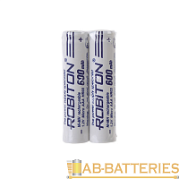 Аккумулятор ROBITON 600MHAAA-2 prof SR2, в упак 50 шт (2/50/1000)