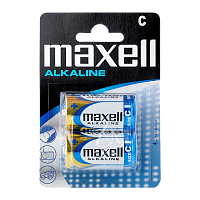Батарейка Maxell LR14 C BL2 Alkaline 1.5V (2/24/120)