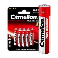 Батарейка Camelion Plus LR03 AAA BL8 Alkaline 1.5V (8/48/1152)