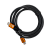 Кабель GoPower Ultra High Speed HDMI (m)-HDMI (m) 2.0м нейлон ver.2.1 8K 60Hz серый Premium Zip-Lock