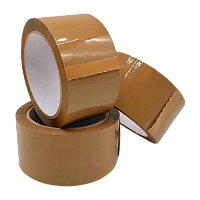 Скотч Noname ПП 48мм*120м 43мкм упаковочный акрил 6шт. коричневый (6/36) 