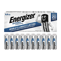 Батарейка Energizer Ultimate FR6 AA BOX10 Lithium 1.5V (10/120)