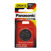 Батарейка Panasonic CR2412 BL1 Lithium 3V CN (Китай) (1/12) 