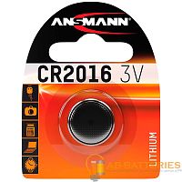 Батарейка ANSMANN CR2016 BL1