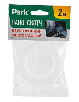 Нано-лента Park акрил 2м*20мм двусторонняя прозрачный (1/12/240)