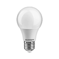 Лампа светодиодная ОНЛАЙТ  10W Е27 A60-10-230-4K-E27 холодный свет (1/10/100)