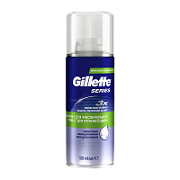 Пена для бритья Gillette Sensitive MINI для чувствительной кожи (1/6)