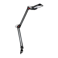 Светильник настольный Camelion KD-017C 11W 230V 2G7 струбцина +лампа черный (1/6)