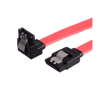 Кабель GoPower SATA (m)-SATA (m) 0.5м силикон ver.2.0 красный (1/250)