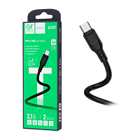 Кабель GFPower 23T USB (m)-Type-C (m) 2.0м 2.1A ПВХ черный (1/200/800)