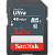 Карта памяти SD SanDisk ULTRA 32GB Class10 UHS-I (U1) 48 МБ/сек